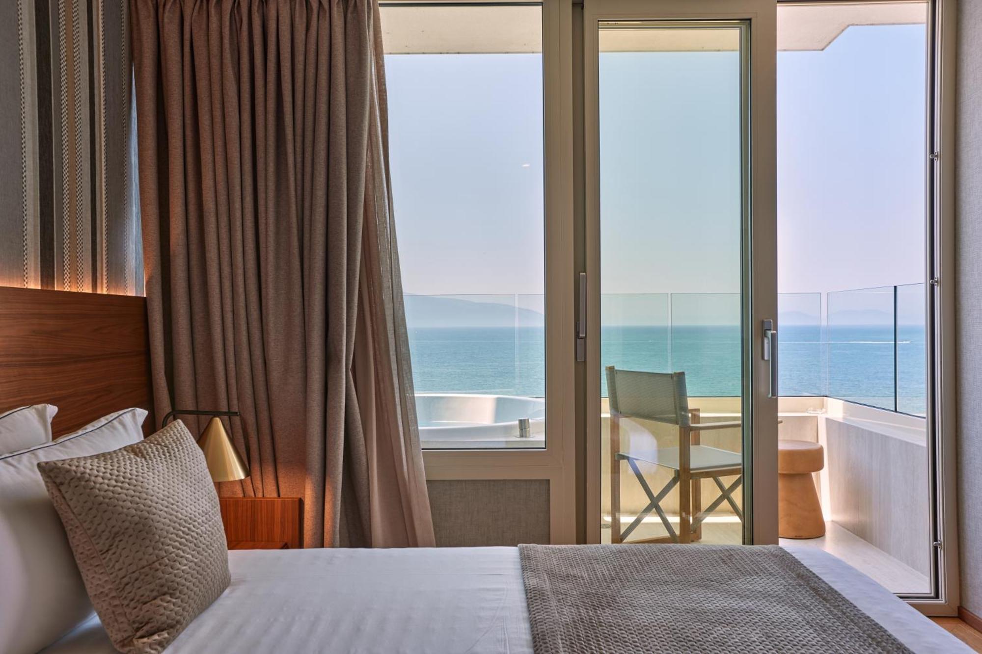 Valis Luxury Hotel Влёра Экстерьер фото
